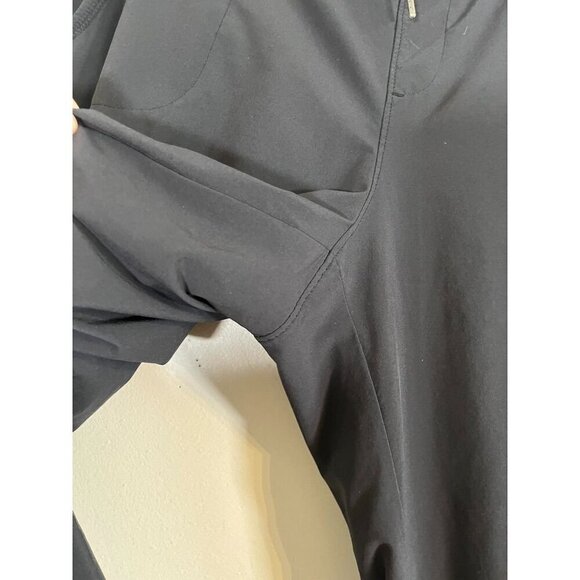 Athleta Active Joggers 12T Black Pull On City Lined Outdoor Yoga Neutral Soft - Picture 7 of 16